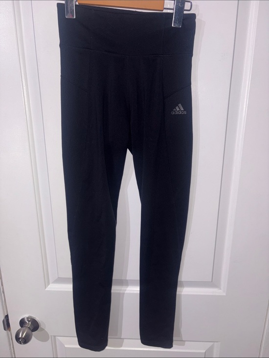 adidas Pants - adidas Black High-Waist Performance Leggings